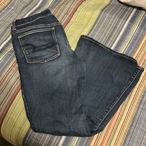American Eagle Boho flare jeans size 14 short